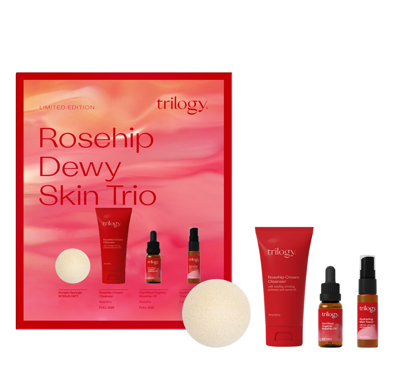 Trilogy Rosehip Dewy Skin Trio Limited Edition